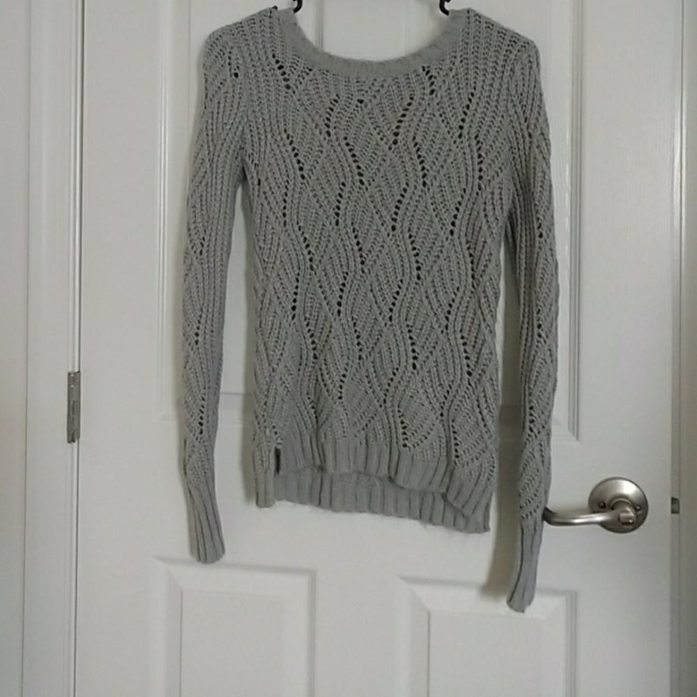 Gray sweater